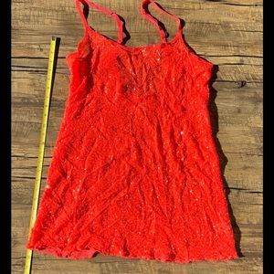 Intimately Free People large Sequin cami Tank